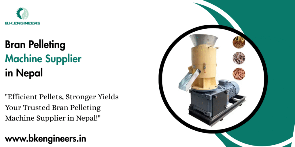 Bran Pelleting Machine Supplier in Nepal