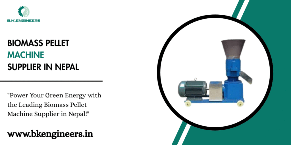 Biomass Pellet Machine Supplier in Nepal