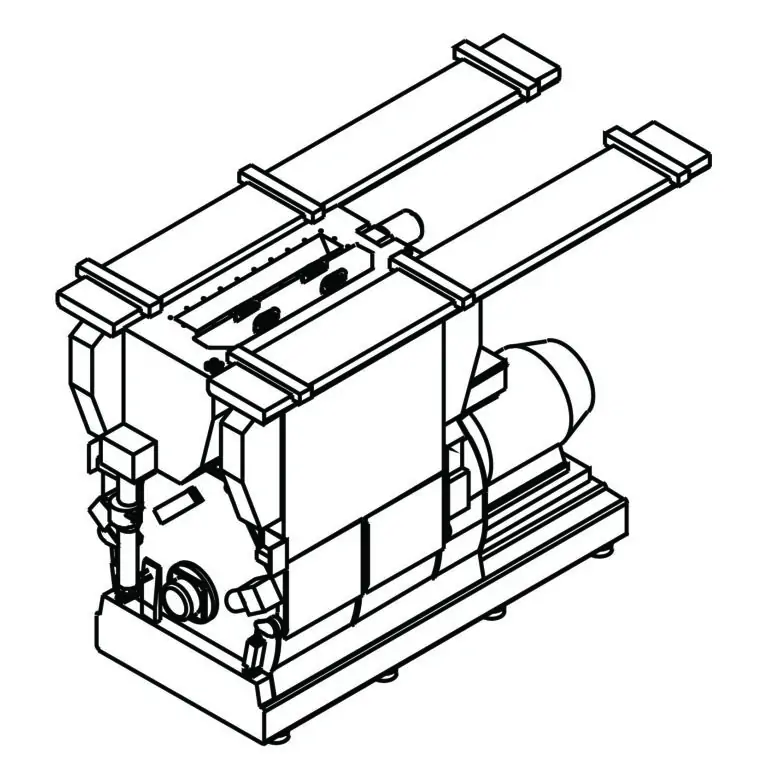 B.K. Engineers hammermill machine diagram