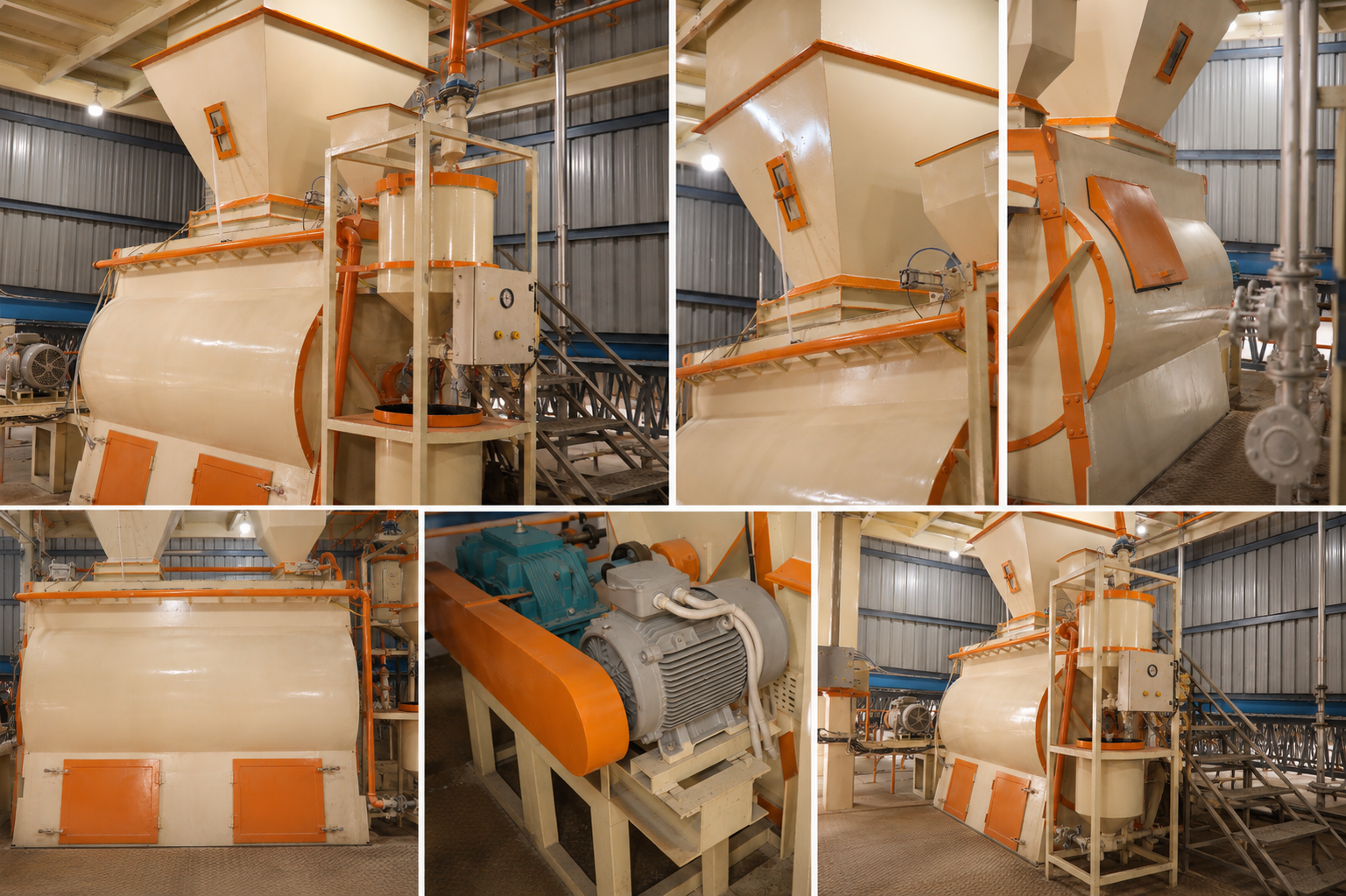 B.K. Engineers batch mixer system