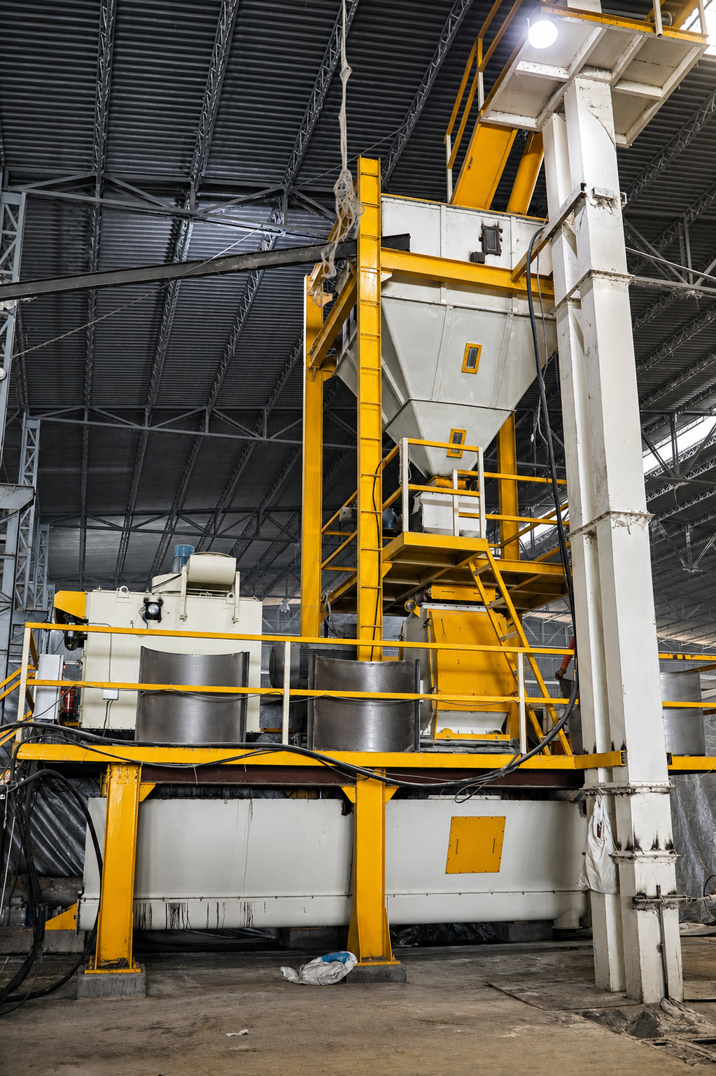 B.K. Engineers grinding setup
