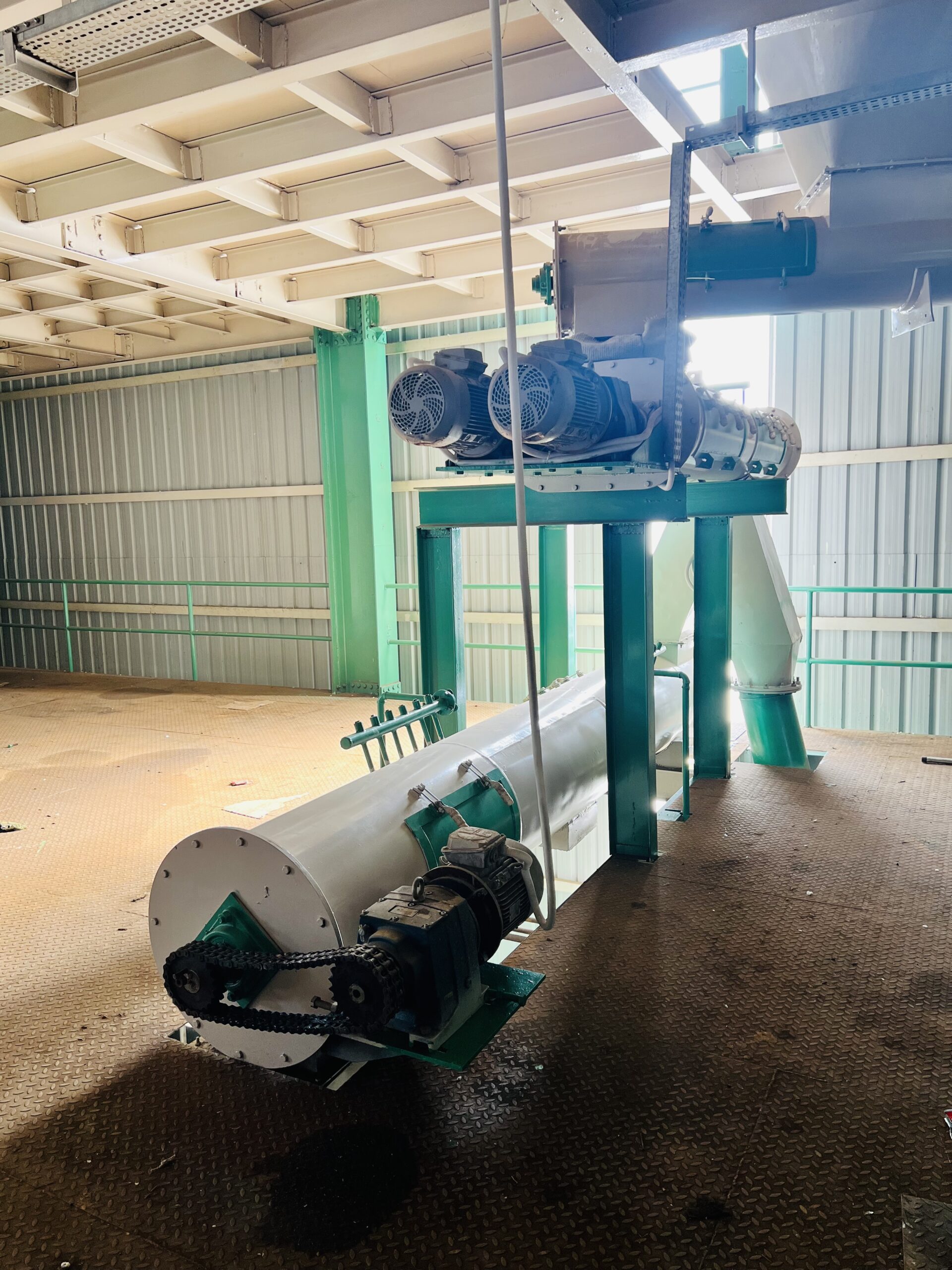 B.K. Engineers conditioning and hygienization setup