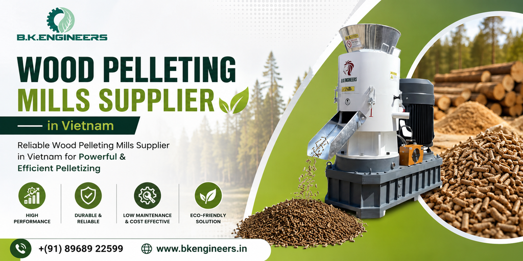 Wood Pelleting Mills Supplier in Vietnam
