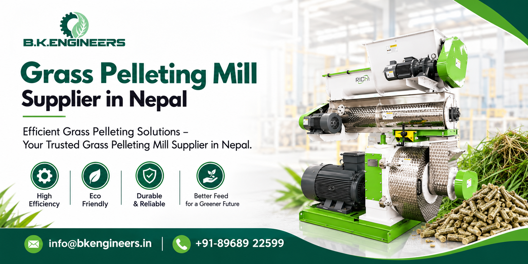 Grass Pelleting Mill Supplier in Nepal